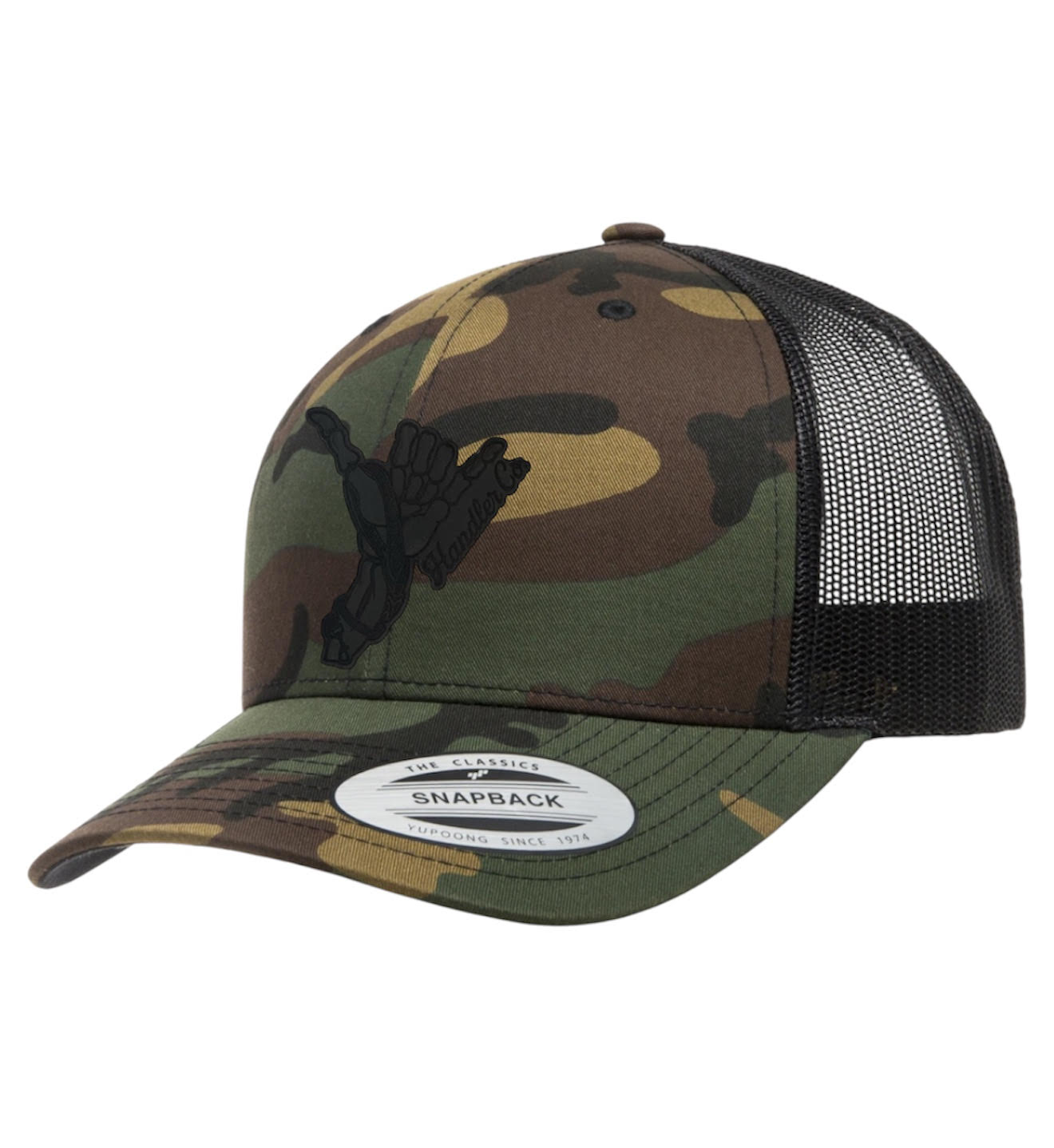 Woodland Curved Bill - Black Logo
